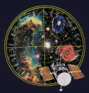 Hubble Star Show T-Shirt - Click Image to Close