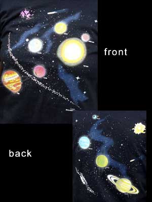 Solar System 1 Shirt - Click Image to Close