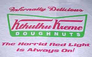 Cthulhu Kreme Donughts T-Shirt - Click Image to Close