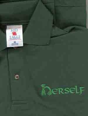 Herself Embroidered Polo