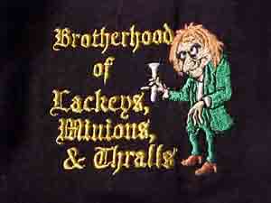 Brotherhood of Lackeys, Minions & Thralls Polo - Click Image to Close