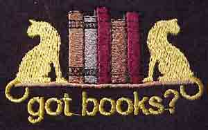 Embroidered got books? Golf Shirt