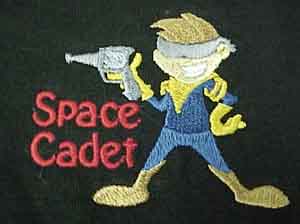 Space Cadet Embroidered Shirt