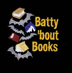 Embroidered Batty Bout Books Sport Shirt