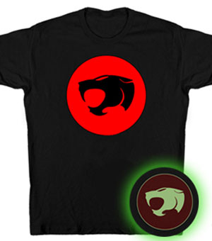 Thundercats Glow Logo Shirt - Click Image to Close