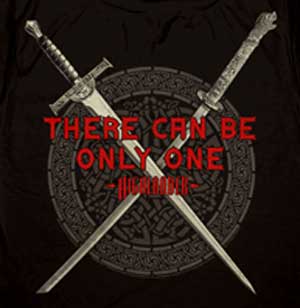 Highlander Crossed Swords Shirt