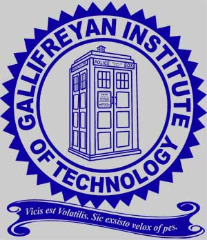 Gallifreyan Institute Shirt - Click Image to Close