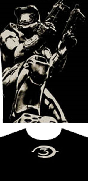 Halo Spartan Posterized Shirt - Click Image to Close