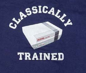 Classically Trained Nintendo Shirt - Click Image to Close