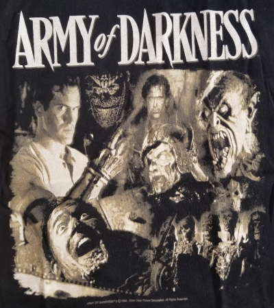 Army of Darkness Villains T-Shirt - Click Image to Close