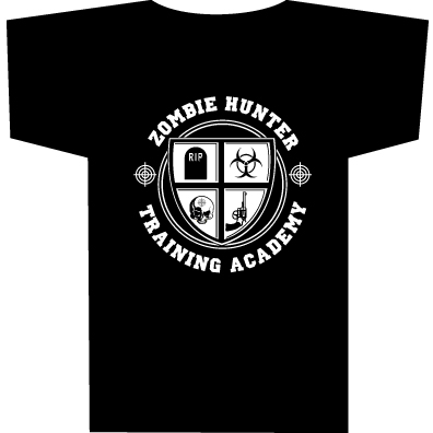 Zombie Hunter Academy Shirt - Click Image to Close