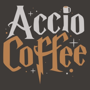 Accio Coffee T-Shirt - Click Image to Close