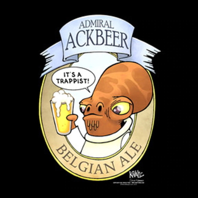 Admiral Ackbar Belgian Ale T-Shirt