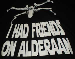 Friends on Alderaan Shirt - Click Image to Close