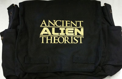 Ancient Aliens Theorist Messenger Bag