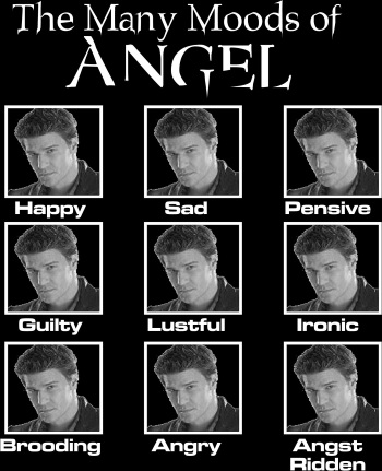 Many Moods of Angel T-Shirt