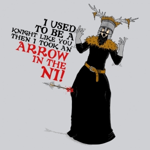 Arrow to the Ni Women's Cut T-Shirt