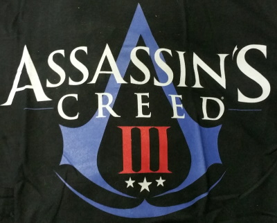 Assasin's Creed III Logo T-Shirt - Click Image to Close