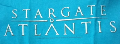 Stargate Atlantis Logo Shirt - Click Image to Close