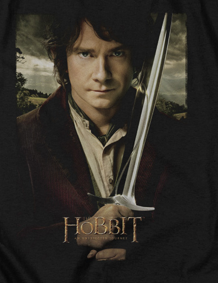 Baggins Poster Hobbit T-Shirt - Click Image to Close