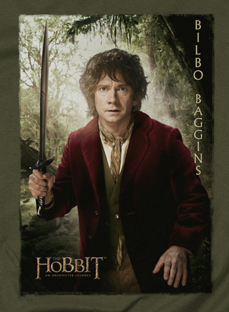 Bilbo Baggins Hobbit T-Shirt - Click Image to Close