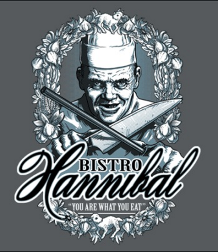 Hannibal's Bistro T-Shirt - Click Image to Close