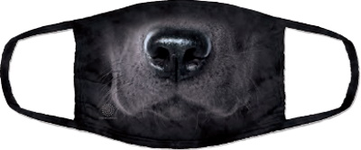 Black Labrador FaceMask