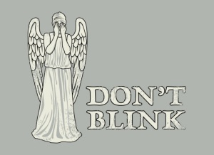 Don't Blink Angel Shirt - Click Image to Close