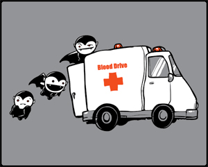 Blood Drive Shirt - Click Image to Close