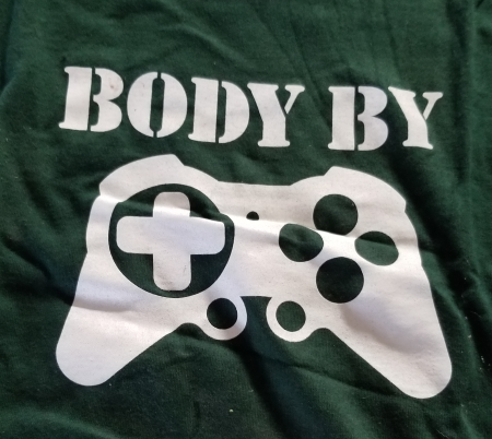 Body by [Game Controller] T-Shirt - Click Image to Close