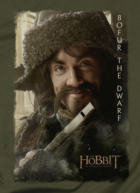 Bofur the Dwarf T-Shirt - Click Image to Close