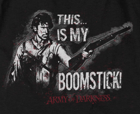 Army of Darkness This is my Boomstick! (Trevco) T-Shirt - Click Image to Close