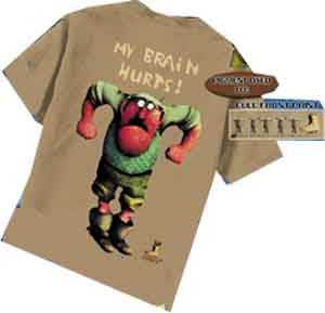 My Brain Hurts Monty Python Shirt - Click Image to Close