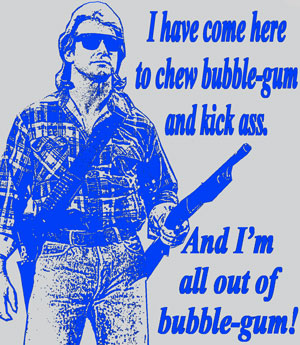 Bubble Gum They Live T-Shirt - Click Image to Close