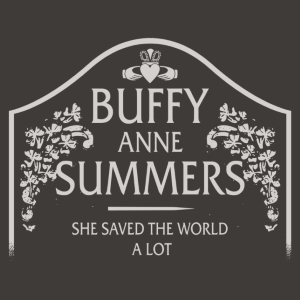 Buffy Summers Gravestone T-Shirt - Click Image to Close