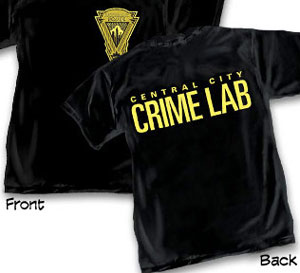 Central City Crime Lab T-Shirt - Click Image to Close