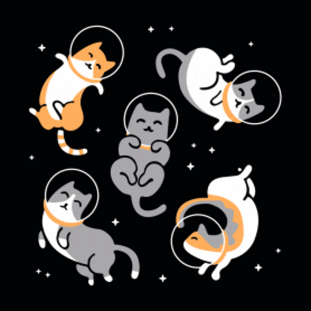 Cats in Space T-Shirt