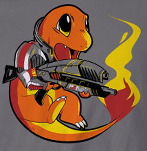 Charmander Shepherd T-Shirt