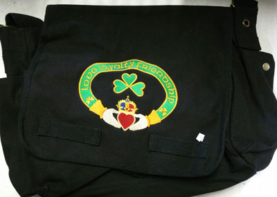 Claddagh Messenger Bag