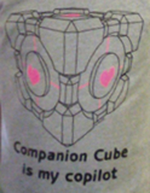 Companion Cube Shirt