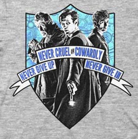 Dr Who Never Cruel and Cowardly T-Shirt