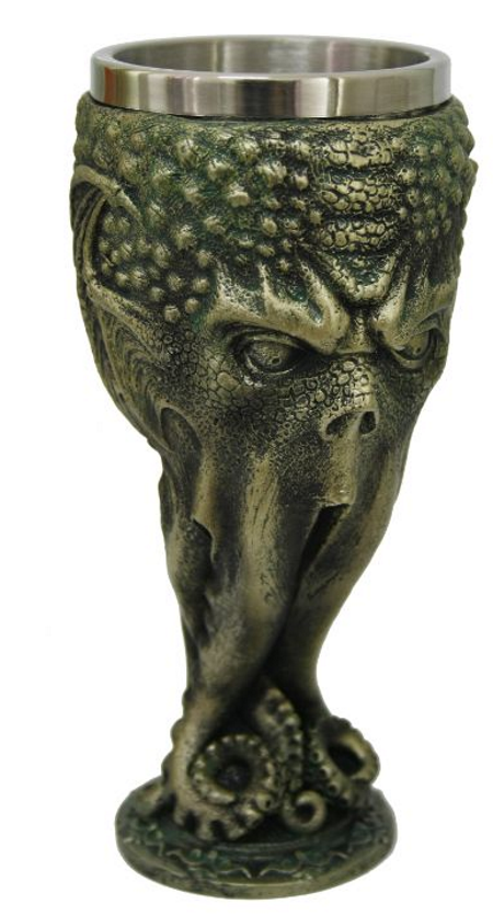 Cthulhu Face Goblet