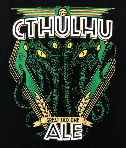 Cthulhu Ale T-Shirt - Click Image to Close