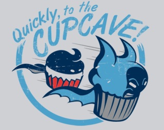 To the Cupcave Batman Parody T-Shirt