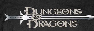 Dungeons and Dragons Logo Shirt - Click Image to Close