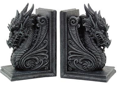 Fantasy Dragons Bookends