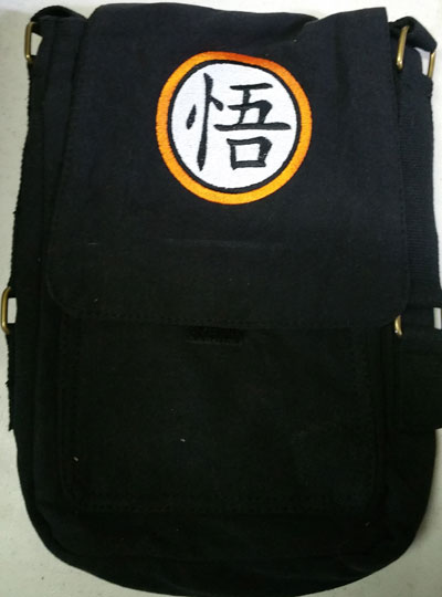 Goku Dragonball Z Symbol Tech Bag - Click Image to Close