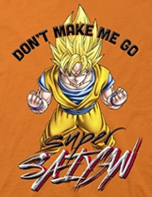 Super Saiyan Dragonball Z T-Shirt - Click Image to Close