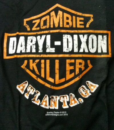 DDZK Daryl Dixon Zombie Killer T-Shirt - Click Image to Close