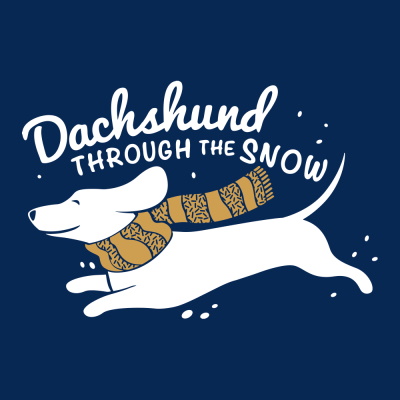 Dachshund Through the Snow T-Shirt